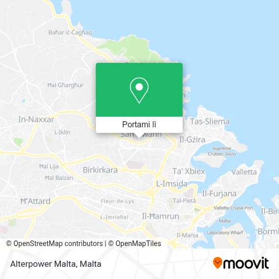 Mappa Alterpower Malta