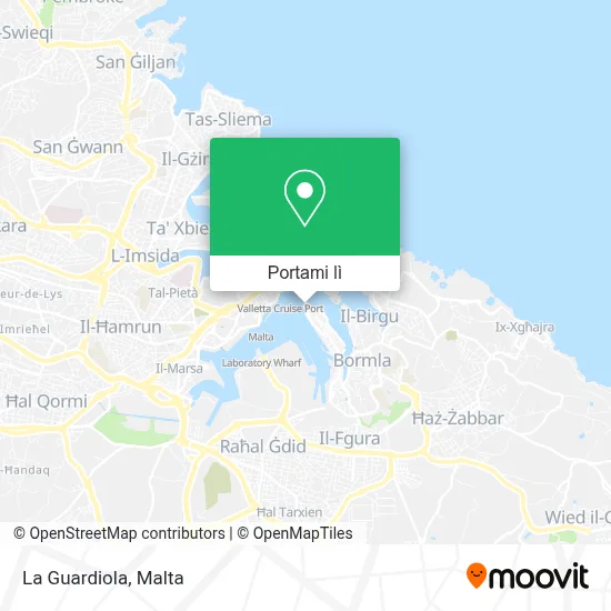 Mappa La Guardiola