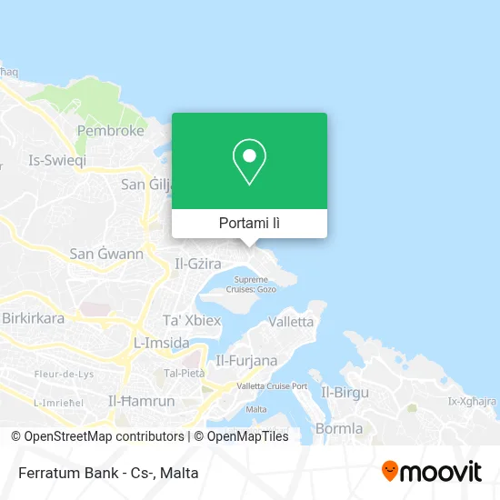 Mappa Ferratum Bank - Cs-