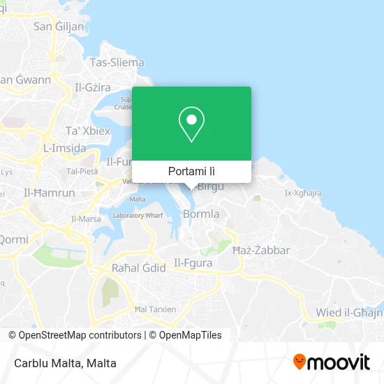 Mappa Carblu Malta