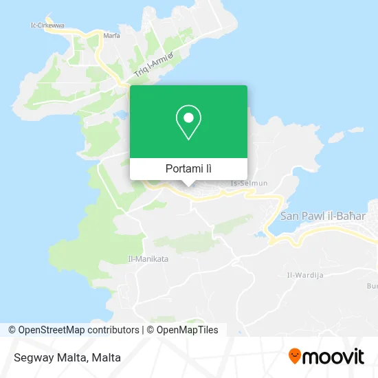 Mappa Segway Malta