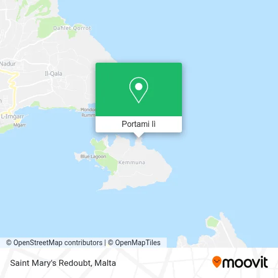 Mappa Saint Mary's Redoubt