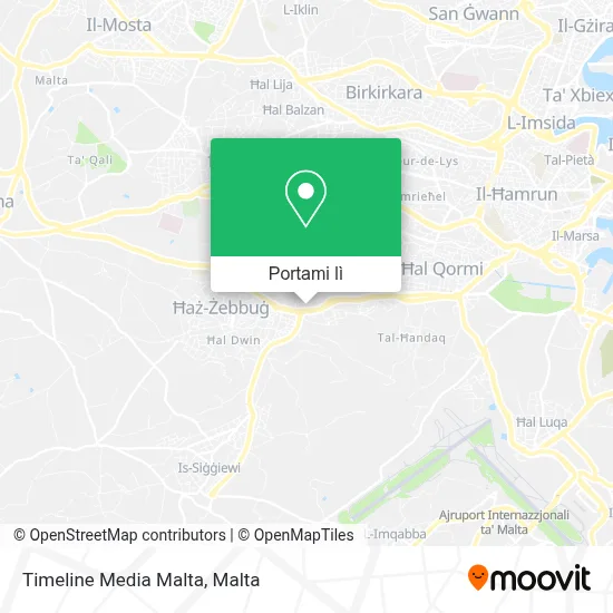 Mappa Timeline Media Malta