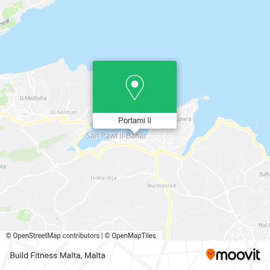Mappa Build Fitness Malta