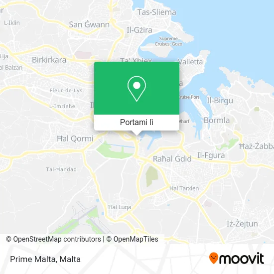 Mappa Prime Malta