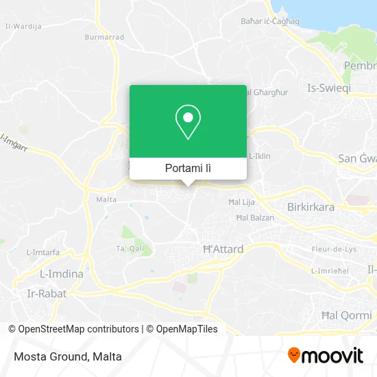 Mappa Mosta Ground
