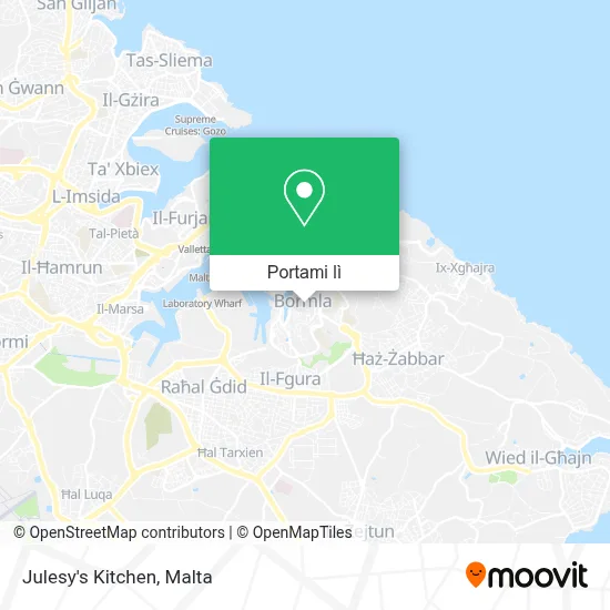 Mappa Julesy's Kitchen