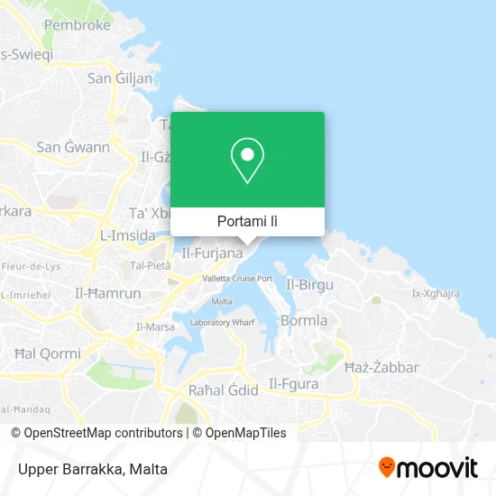 Mappa Upper Barrakka
