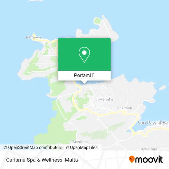 Mappa Carisma Spa & Wellness