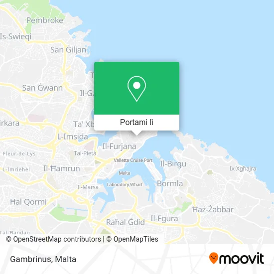 Mappa Gambrinus