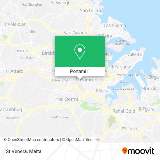 Mappa St Venera