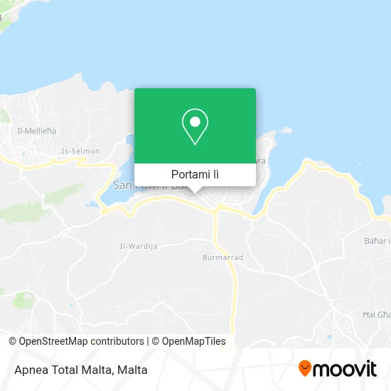 Mappa Apnea Total Malta