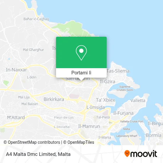Mappa A4 Malta Dmc Limited
