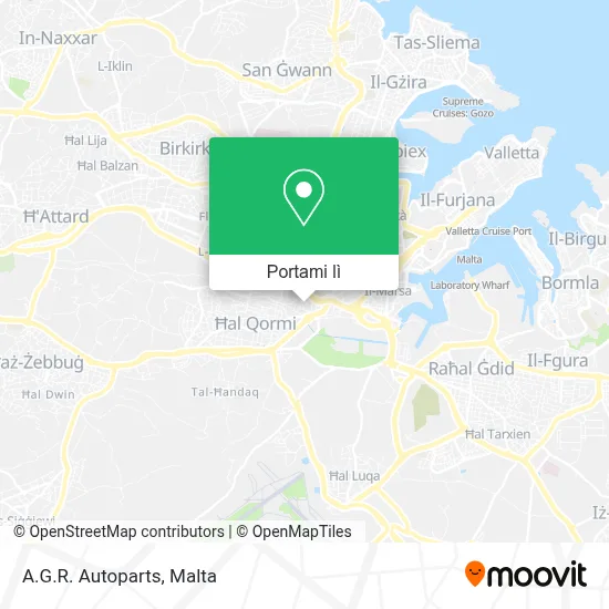 Mappa A.G.R. Autoparts