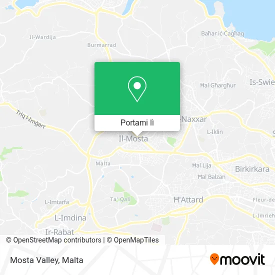 Mappa Mosta Valley