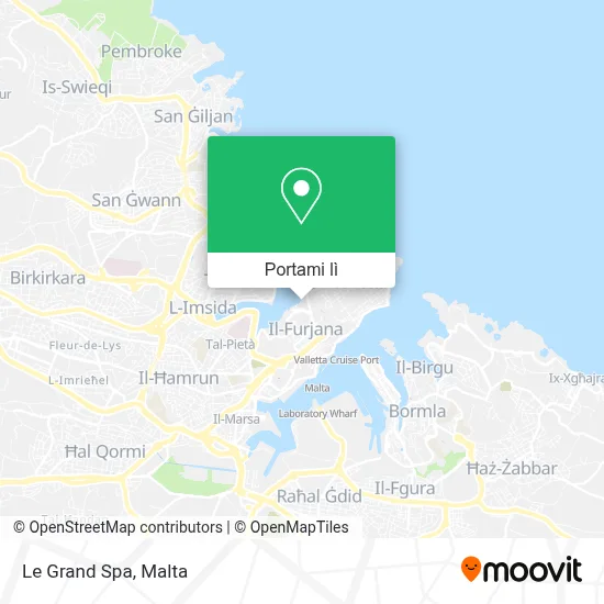 Mappa Le Grand Spa