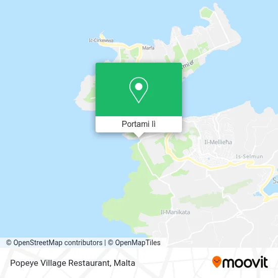 Mappa Popeye Village Restaurant