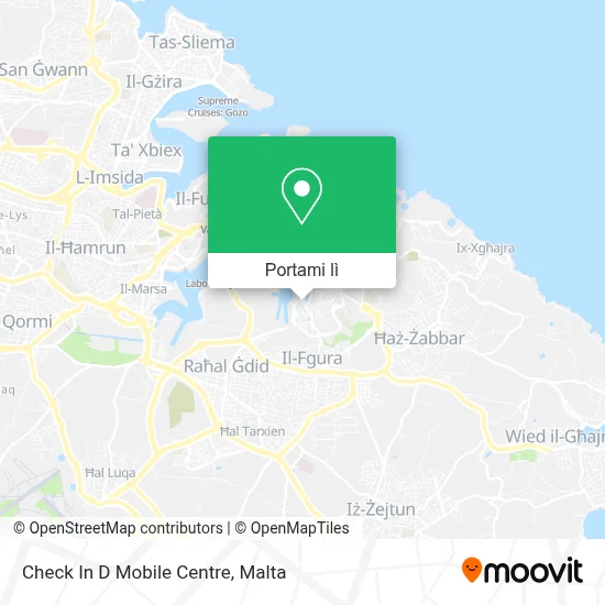 Mappa Check In D Mobile Centre