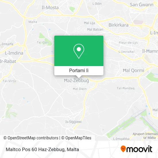 Mappa Maltco Pos 60 Haz-Zebbug