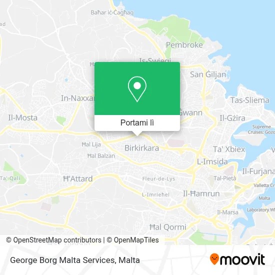 Mappa George Borg Malta Services