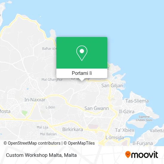 Mappa Custom Workshop Malta