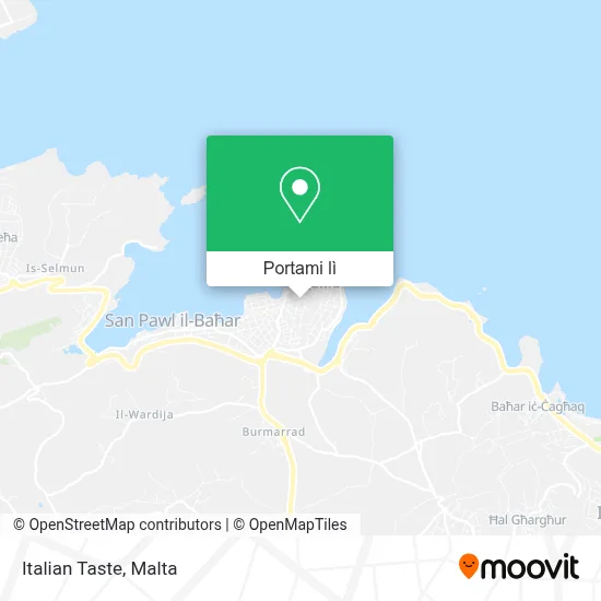 Mappa Italian Taste