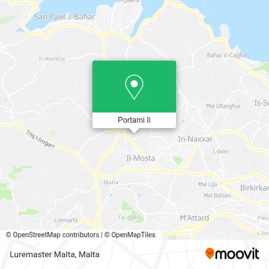 Mappa Luremaster Malta