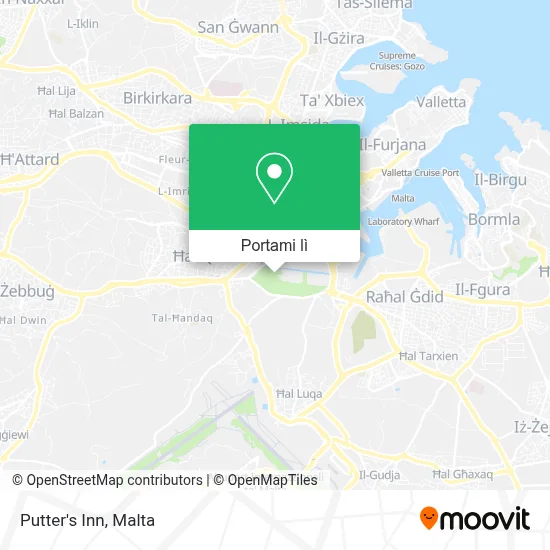 Mappa Putter's Inn