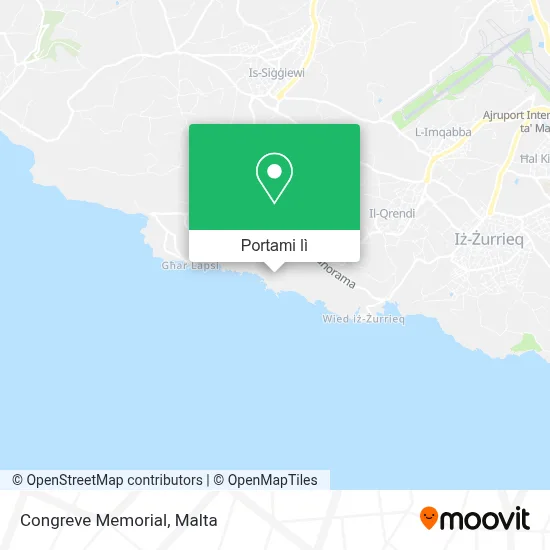Mappa Congreve Memorial