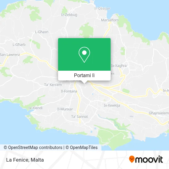 Mappa La Fenice