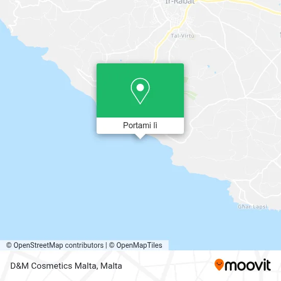 Mappa D&M Cosmetics Malta