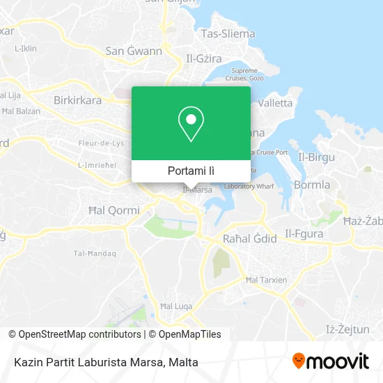 Mappa Kazin Partit Laburista Marsa