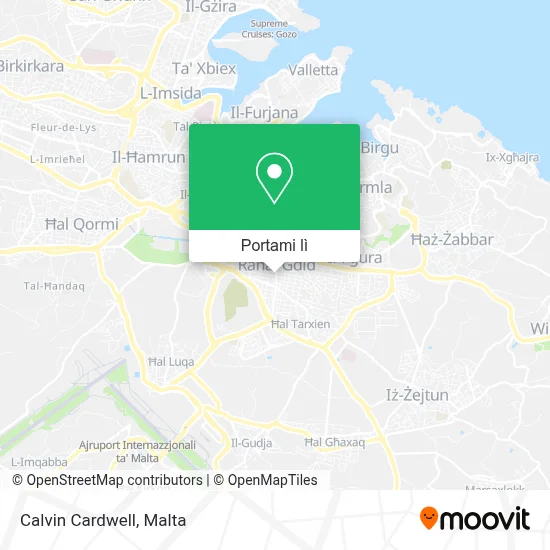 Mappa Calvin Cardwell