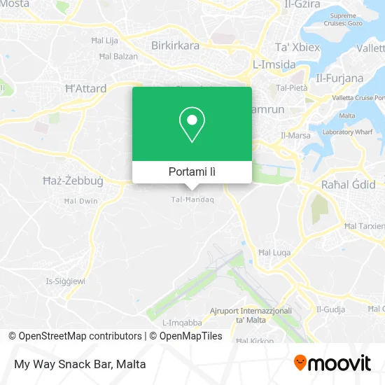 Mappa My Way Snack Bar