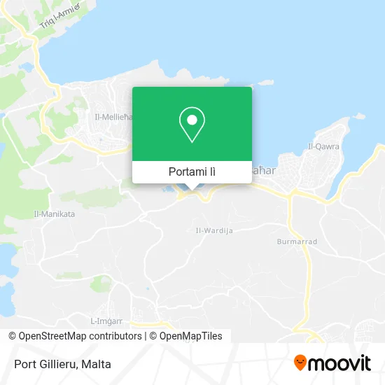 Mappa Port Gillieru