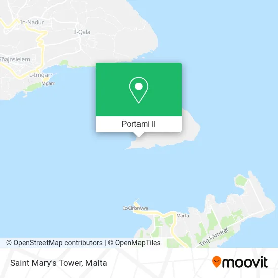 Mappa Saint Mary's Tower