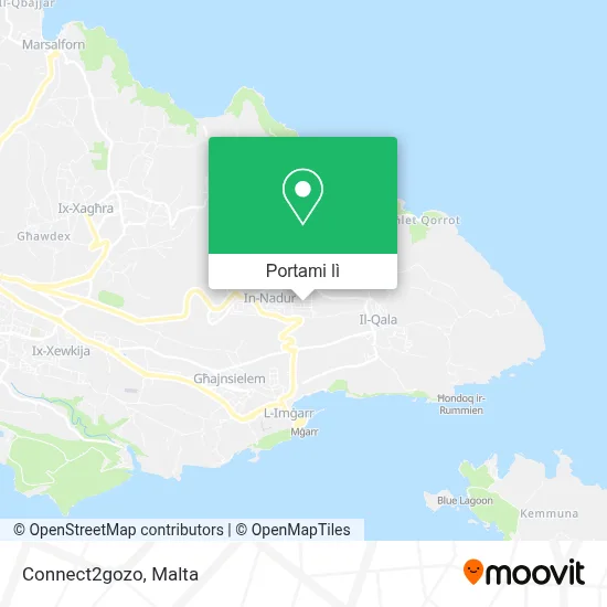 Mappa Connect2gozo