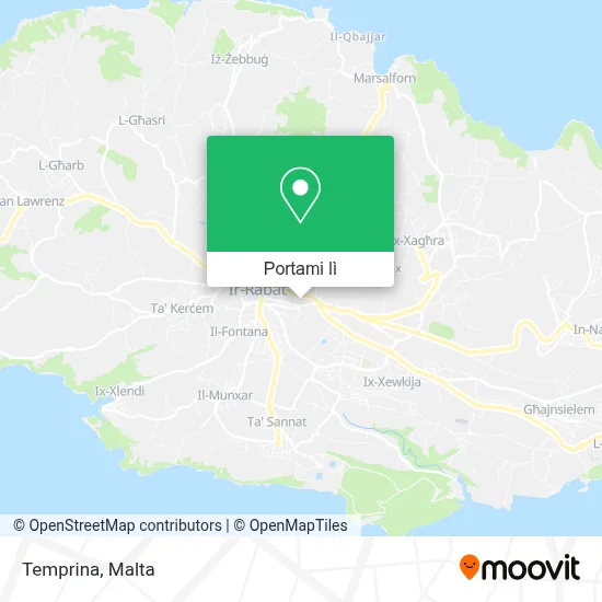 Mappa Temprina