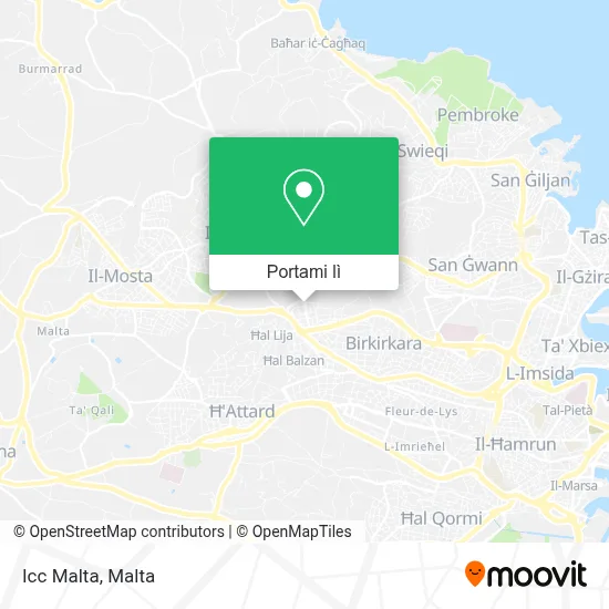 Mappa Icc Malta