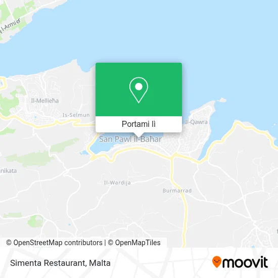 Mappa Simenta Restaurant