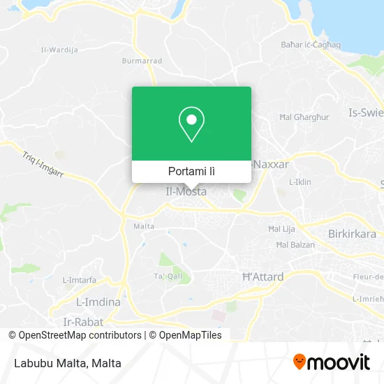 Mappa Labubu Malta
