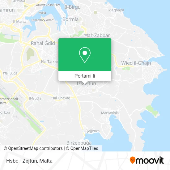 Mappa Hsbc - Zejtun