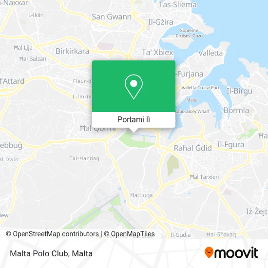 Mappa Malta Polo Club