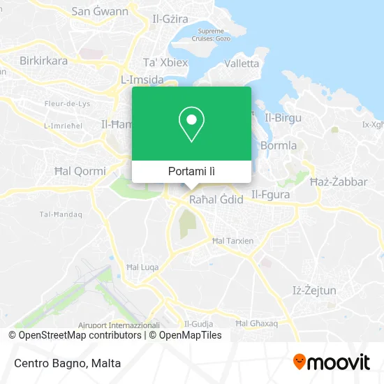 Mappa Centro Bagno