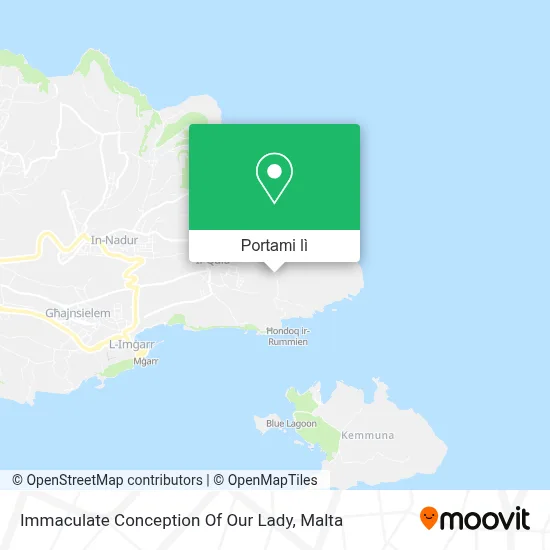 Mappa Immaculate Conception Of Our Lady