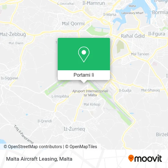 Mappa Malta Aircraft Leasing
