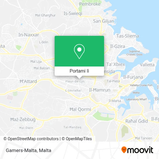 Mappa Gamers-Malta