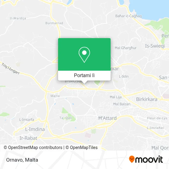 Mappa Ornavo