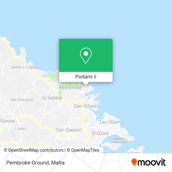 Mappa Pembroke Ground