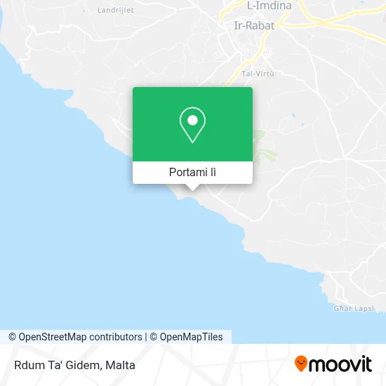 Mappa Rdum Ta' Gidem
